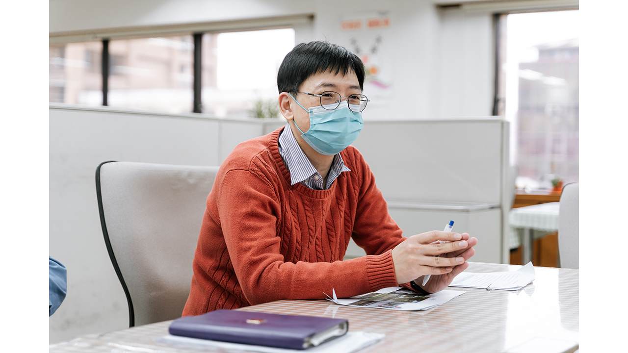 材料處存管組課長廖恆勛。